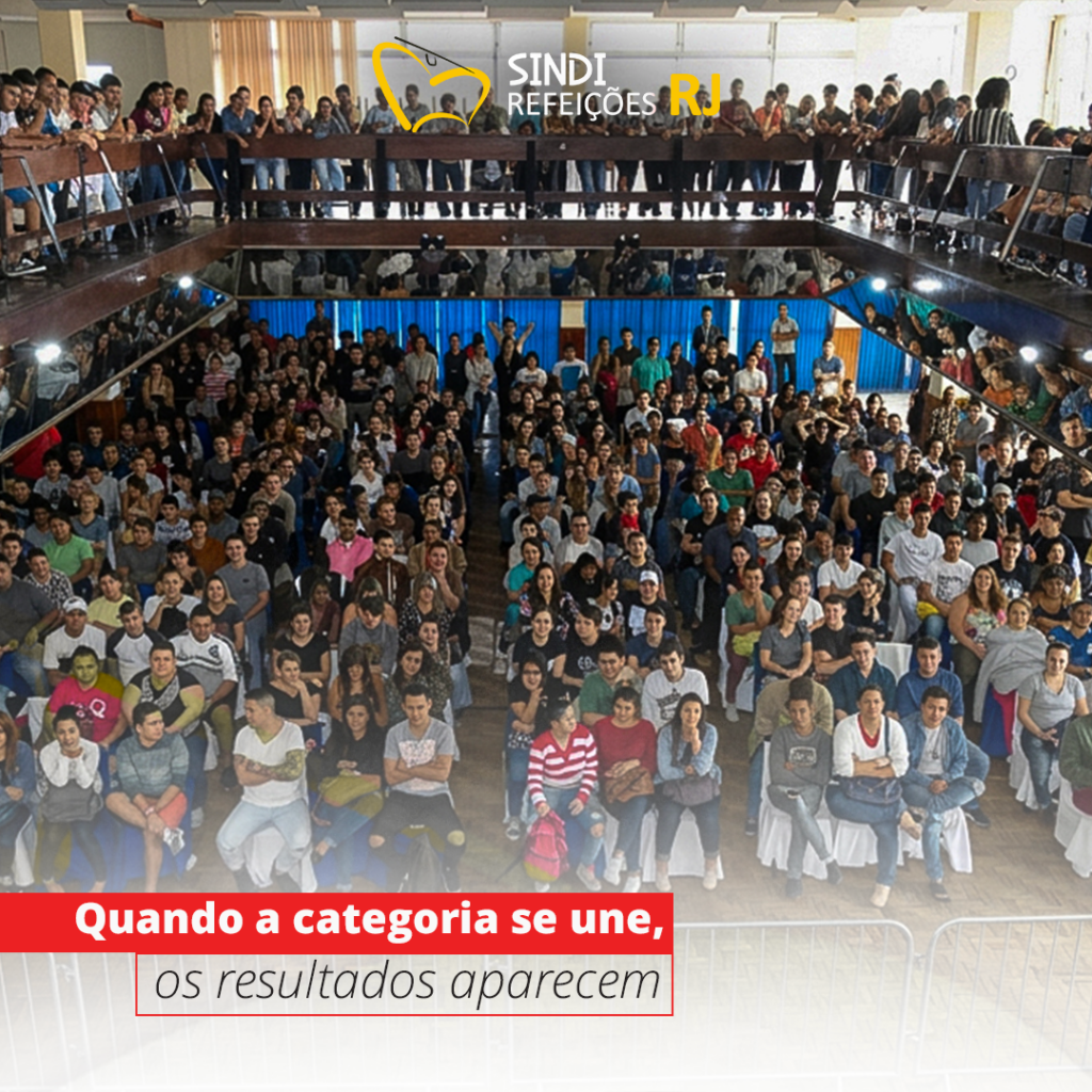 Quando a categoria se une, os resultados aparecem